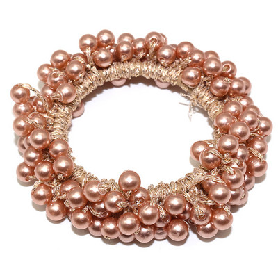 Biserne gumice za kosu za djevojčice Gumice za kosu Prsten za glavu Uže Pokrivala za glavu Držači za rep Dodaci za kosu Elastična gumica za kosu