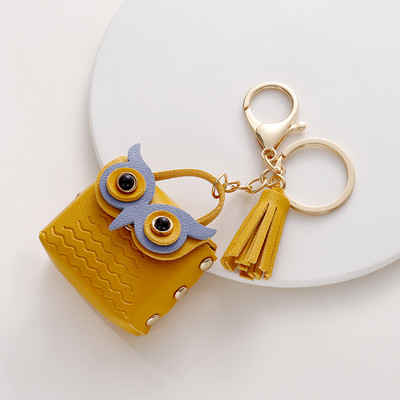 2023 Slatka mala torbica sova, ženske PU kožne torbice za novčiće Modni nakit Ručna torbica Djevojčice Držač kartica za novčiće za dječje torbice Privjesak
