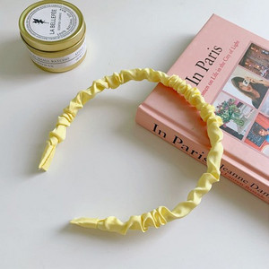 Benzite de păr din țesătură satinată pentru femei Accesorii pentru păr Bandă de designer Cercete de culoare pură Fundă Bentiță de nuntă pentru fete Benzi Lolita Clip