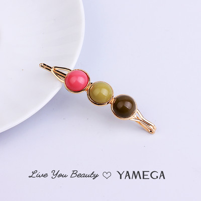 Agrafe de păr de aur de modă Agrafe de păr Barrette Cabinet Beadrd Ace de păr pentru femei Fete Ornamente cleme de păr Bijuterii de păr