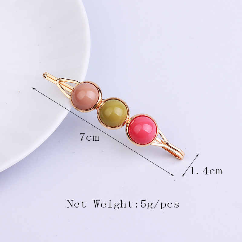 Agrafe de păr de aur de modă Agrafe de păr Barrette Cabinet Beadrd Ace de păr pentru femei Fete Ornamente cleme de păr Bijuterii de păr