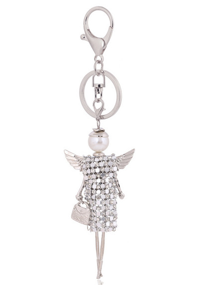 Breloc la modă pentru femei Breloc la modă pentru fete, frumusețe, geantă, pandantiv, doamnă, farmec, bijuterii pentru mașină, vânzare cu ridicata, nou sosire