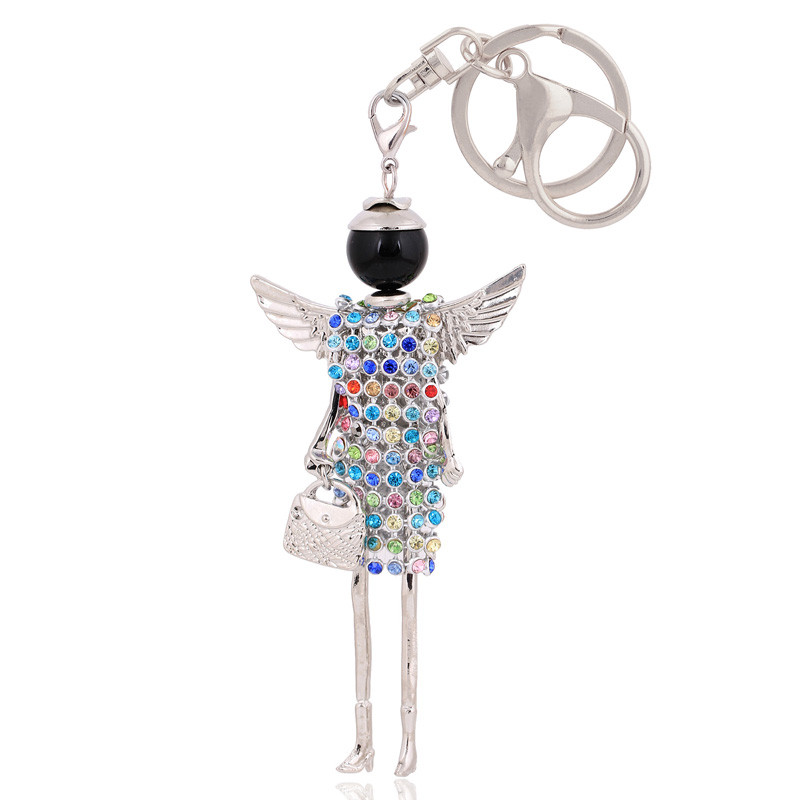 Breloc la modă pentru femei Breloc la modă pentru fete, frumusețe, geantă, pandantiv, doamnă, farmec, bijuterii pentru mașină, vânzare cu ridicata, nou sosire