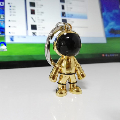 Nouă modă 3D Astronauta Space Robot Breloc Breloc Breloc Handmade Drăguț Desene Animat Breloc Mașină Cadou din aliaj pentru bărbat prieten