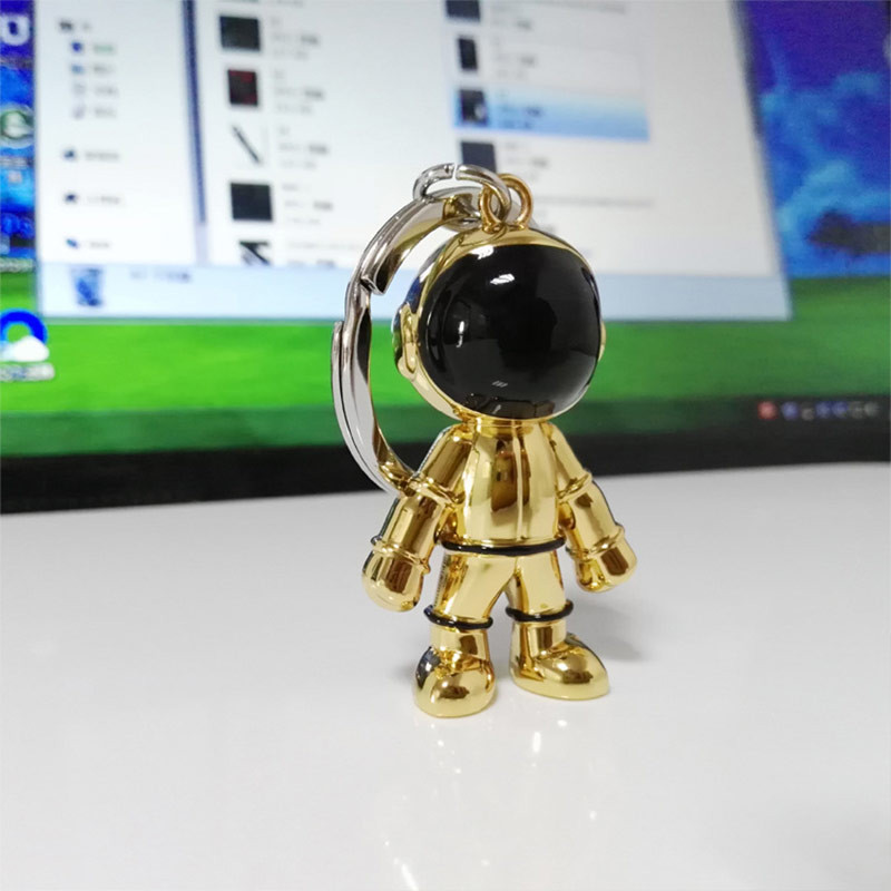 Nouă modă 3D Astronauta Space Robot Breloc Breloc Breloc Handmade Drăguț Desene Animat Breloc Mașină Cadou din aliaj pentru bărbat prieten