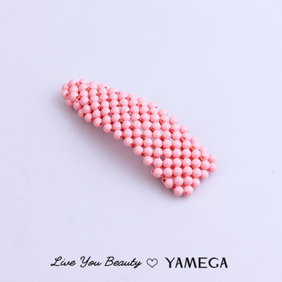 Agrafe de păr cu perle colorate, ornamente, accesorii pentru păr, agrafă, caciulă, ace dulci, pentru femei, fete, bijuterii de păr de aur