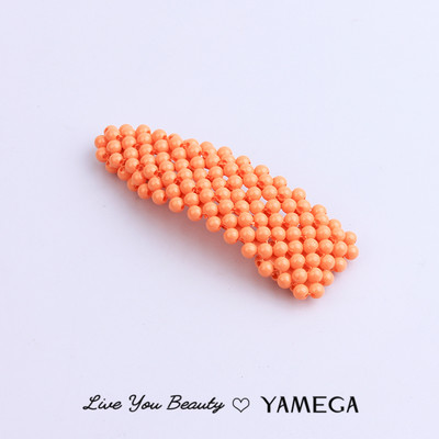 Agrafe de păr cu perle colorate, ornamente, accesorii pentru păr, agrafă, caciulă, ace dulci, pentru femei, fete, bijuterii de păr de aur