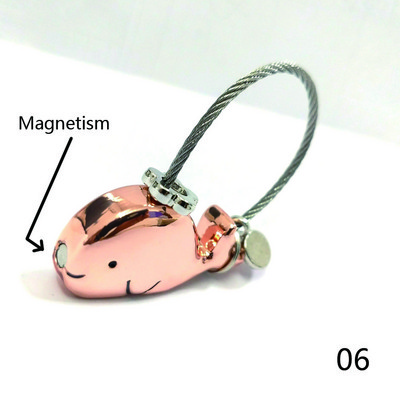 Oferta fierbinte Se sărută elefanți cupluri breloc metal suvenir Crăciun cadou de îndrăgostiți pentru iubit suport cheie #290376