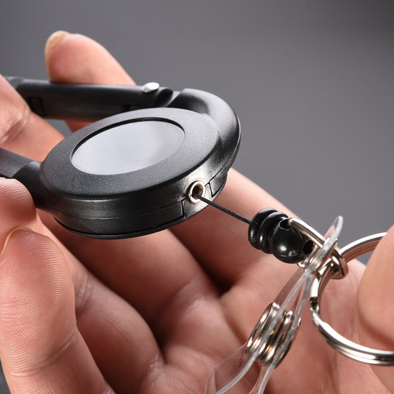 Kevlar Fiber Trope Camping Teleskoopne sissemurdmisketi võtmehoidja Taktikaline võtmehoidja välistingimustes kasutatava võtmehoidja tagastus Sissetõmmatav võtmehoidja