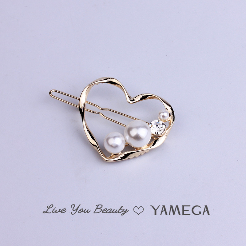 Acele de păr noi, accesorii de păr, bijuterii, stea de nuntă, inimă, triunghi geometric, agrafe de păr de aur, ace pentru căciulă pentru femei, fete