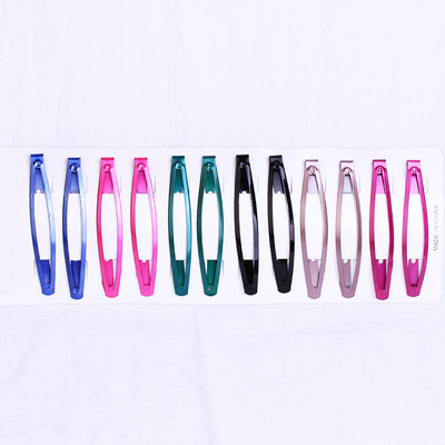 12 vnt. / Lot Panted BB Snap plaukų segtukai mergaitėms saldainiai Spalvingi plaukų segtukai Mieli segtukai Plaukų segtukai Plaukų papuošalai Priedai moterims