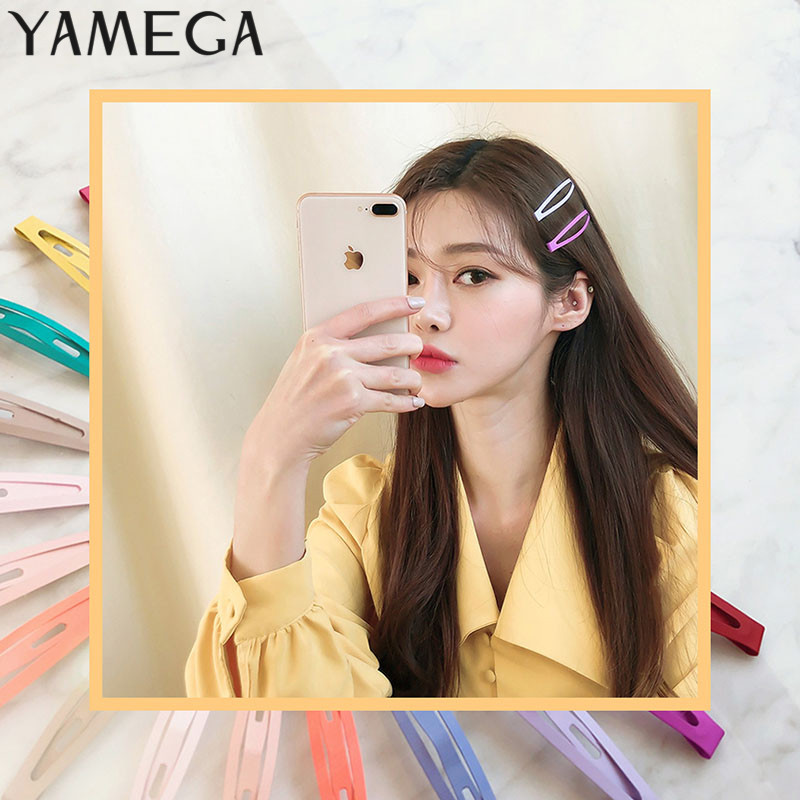 12 vnt. / Lot Panted BB Snap plaukų segtukai mergaitėms saldainiai Spalvingi plaukų segtukai Mieli segtukai Plaukų segtukai Plaukų papuošalai Priedai moterims