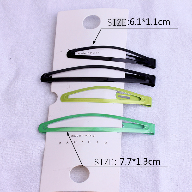 12 vnt. / Lot Panted BB Snap plaukų segtukai mergaitėms saldainiai Spalvingi plaukų segtukai Mieli segtukai Plaukų segtukai Plaukų papuošalai Priedai moterims