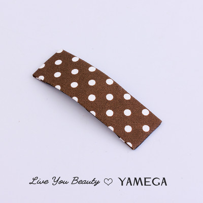 Agrafe de păr din stofă cu punct de undă simplu BB Clips de păr Chambray Barrette Plaid Piese pentru cap pentru femei fete Accesorii pentru toaletă Bijuterii