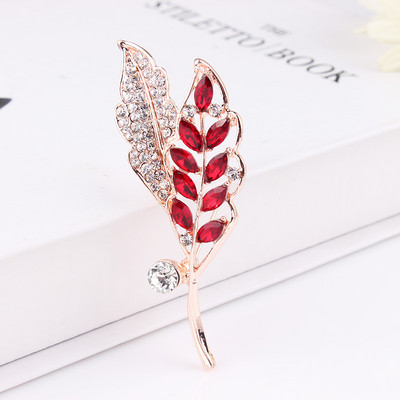 TODOX 6 culori disponibile Clasic rafinat feminin auriu strălucitor broșe de cristal strălucitor Pin pentru buchete de nuntă pentru femei