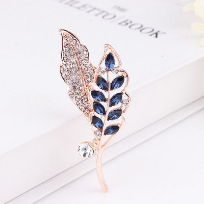 TODOX 6 culori disponibile Clasic rafinat feminin auriu strălucitor broșe de cristal strălucitor Pin pentru buchete de nuntă pentru femei