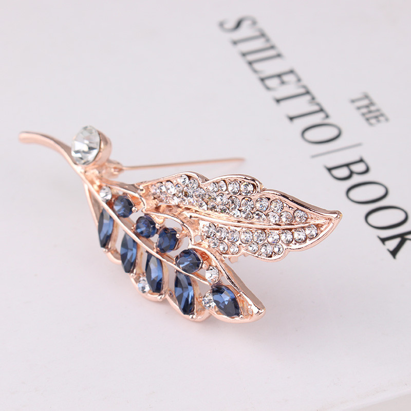 TODOX 6 culori disponibile Clasic rafinat feminin auriu strălucitor broșe de cristal strălucitor Pin pentru buchete de nuntă pentru femei