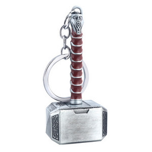 Noi fani ai filmului Thor Hammer Breloc metal Bărbați Femei Accesorii Breloc mașină 2021
