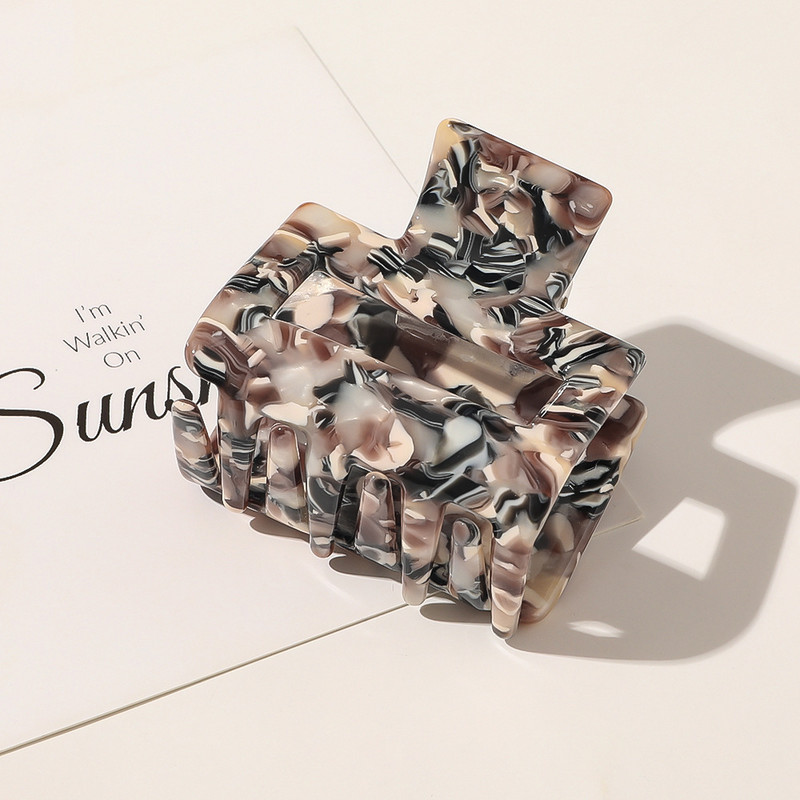 Nouă clemă de păr din acetat pentru femei, fete, coreeană, gheare de păr, chic, agrafe de crab, cleme de stil, accesorii de păr la modă