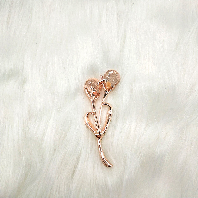 Broșă de flori de piatră de opală de modă Pin Strass Cristal Bijuterii pentru costume Accesorii pentru haine Buchet Bijuterii pentru femei Broșă Cadou