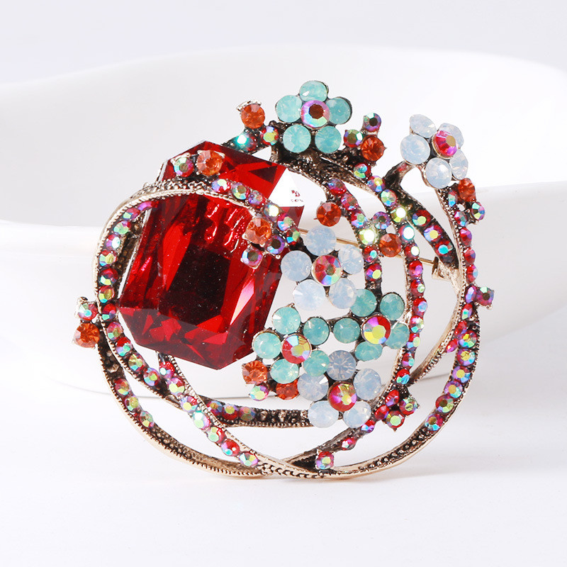 FashionAmetist rafinat cu strass zircon broșă fluture pentru femei de lux Eleganță Pin Accesorii pentru îmbrăcăminte Bijuterii Cadouri