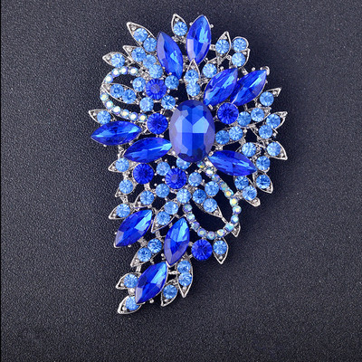 Peen mood lille kroonlehtede kristallist kivist tsirkoonist pross naiste romantiline elegantne võlu peo äriehted