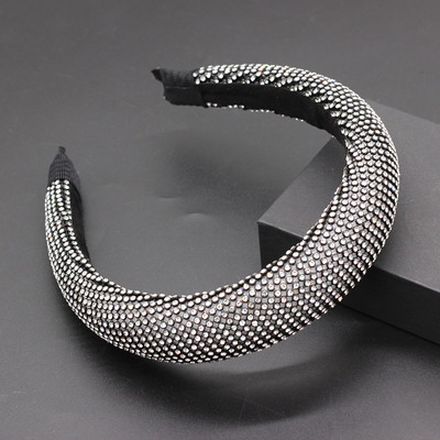 Nova bijela luksuzna ručno izrađena sjajna puna mala biserna kristalna traka za glavu s cvjetnim perlama, dodaci za kosu, svadbena pokrivala735