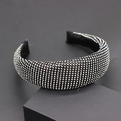 Nova bijela luksuzna ručno izrađena sjajna puna mala biserna kristalna traka za glavu s cvjetnim perlama, dodaci za kosu, svadbena pokrivala735