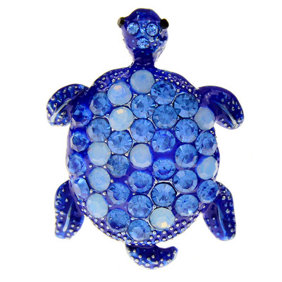 CINDY XIANG Broșe cu broaște țestoasă mici cu stras pentru femei, 3 culori disponibile, accesorii din aliaj de modă pentru animale, nou sosire 2022