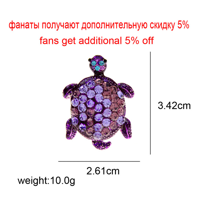CINDY XIANG Broșe cu broaște țestoasă mici cu stras pentru femei, 3 culori disponibile, accesorii din aliaj de modă pentru animale, nou sosire 2022
