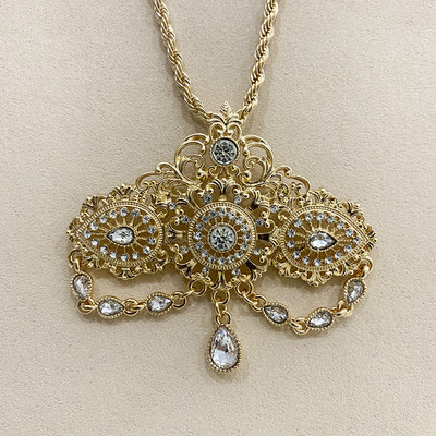 Šareni kristalni broš privjesak za žene Muško vjenčanje Svadbena zabava Kapljice Zlatni broševi