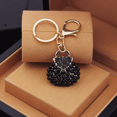 Moodsad võtmehoidjad võtmehoidjad Metallist Charm Pearl Bag Võtmehoidja Tutt Võtmehoidja Autokoti Võtmehoidja Naistele Ehted Aksessuaarid Kingitus