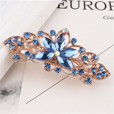 Nouă modă în stil coreean, cristal strălucitor, ac de păr cu diamante, elegantă, stil pentru femei, ac de păr cu flori, cadou pentru petrecere, accesorii de păr