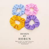 Módne dámske jesenné a zimné manšestrové vlasy s veľkým objemom, nové pevné mäkké pruhované látkové gumičky do copu, dievčenské vlasové pásky, darček