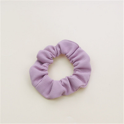 Módne dámske jesenné a zimné manšestrové vlasy s veľkým objemom, nové pevné mäkké pruhované látkové gumičky do copu, dievčenské vlasové pásky, darček