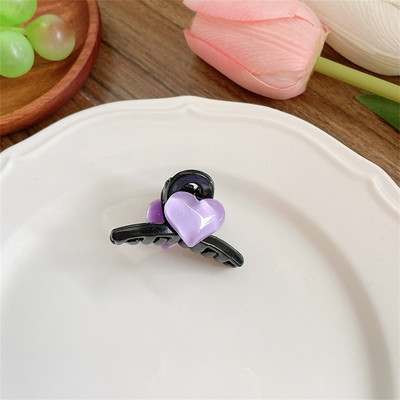 Nova korejska slatka ljubavna ukosnica za djevojčice, temperament male veličine, jednostavna kopča sa šiškama, bočna kopča, modna ženska pokrivala za glavu, nakit za kosu