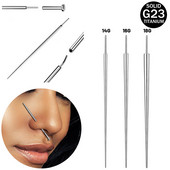 ZS 14/16/18G G23 Titan Insertion Pin Taper pentru bijuterii fără fir Piercing nariz Taper Push in Cercei Instrument pentru piercinguri corporale