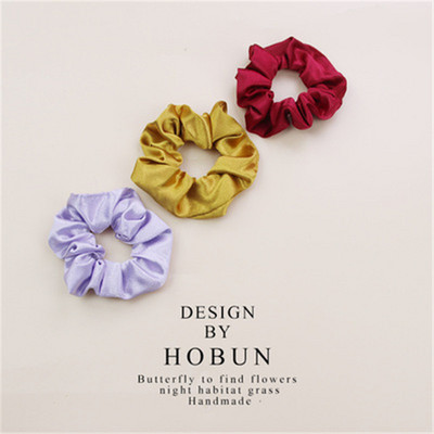 Culoare pură fată simplă volum mare de păr bandă elastică de cauciuc bentiță coadă de cal frânghie accesorii păr doamnelor angro