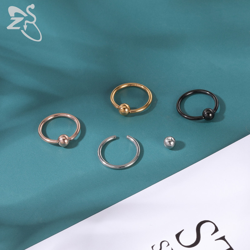 ZS 2 buc. Piercing pentru mamelon din cristal inimă, negru, trandafir, culoare aur, ciucuri, picătură din oțel inoxidabil, inel pentru mamelon, bijuterii pentru piercing pentru corp 14G