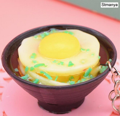 Simulacija Noodles Food privjesak za ključeve promotivni dar dječje igračke za igru kuhinjski rekviziti za hranu Privjesak za poklon za zabavu privjesak za ključeve K3156