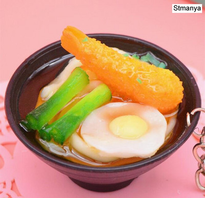 Simulacija Noodles Food privjesak za ključeve promotivni dar dječje igračke za igru kuhinjski rekviziti za hranu Privjesak za poklon za zabavu privjesak za ključeve K3156