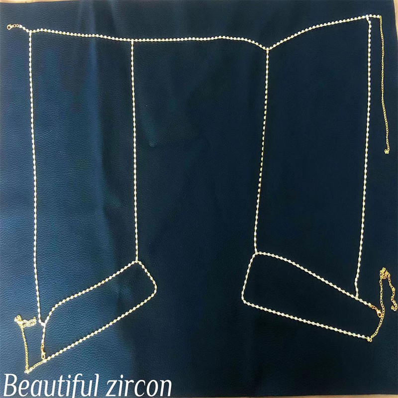 Võluv naiste särav kristallist reie kett vöö kett naiste sääre kett suvine rand seksikad bikiinid kehaaksessuaarid