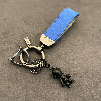 Privjesak za automobile Astronaut Astronaut Privjesak Kožni privjesak za ključeve Prsten Ukrasi Kreativni darovi za muškarce i žene Dodaci za privjeske