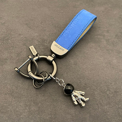 Privjesak za automobile Astronaut Astronaut Privjesak Kožni privjesak za ključeve Prsten Ukrasi Kreativni darovi za muškarce i žene Dodaci za privjeske