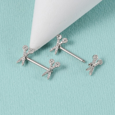 Pereche 361L din oțel chirurgical pentru mamelon inel cu mreană dragoste inimă inel pentru mamelon scut pentru mamelon 14G piercing limbă bijuterii pentru corp