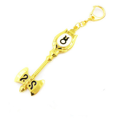 Anime Fairy Tail Cosplay Lucy Celestial Zodiac Spirit Gate Kľúčenky s príveskom Súhvezdie Kľúčenka