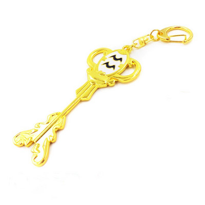 Anime Fairy Tail Cosplay Lucy Celestial Zodiac Spirit Gate Kľúčenky s príveskom Súhvezdie Kľúčenka