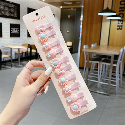 10 kusov/sada roztomilých kreslených sponiek do vlasov s ovocím pre deti, sladké sponky do vlasov pre dievčatá, módne darčekové doplnky do vlasov