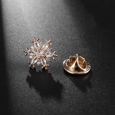 Nova moda, izuzetan kubni cirkonij, kristal, mali broš od šljive, šarm, luksuzni ženski broš za bankete, dodaci, poklon nakit