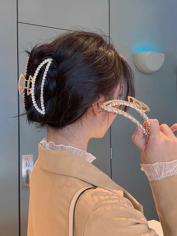 Módne a elegantné dámske sponky do vlasov z ľahkej zliatiny s pevnou sponou do vlasov, čelenka pre dievčatá, nové sponky do vlasov, šperky